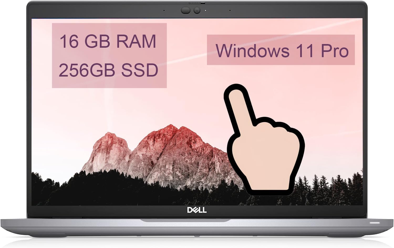 Dell Latitude 5420 14' FHD Touchscreen Laptop, Core i5-1145G7, 16 GB RAM, 256 GB SSD, CAM, Windows 11 Pro (Renewed)