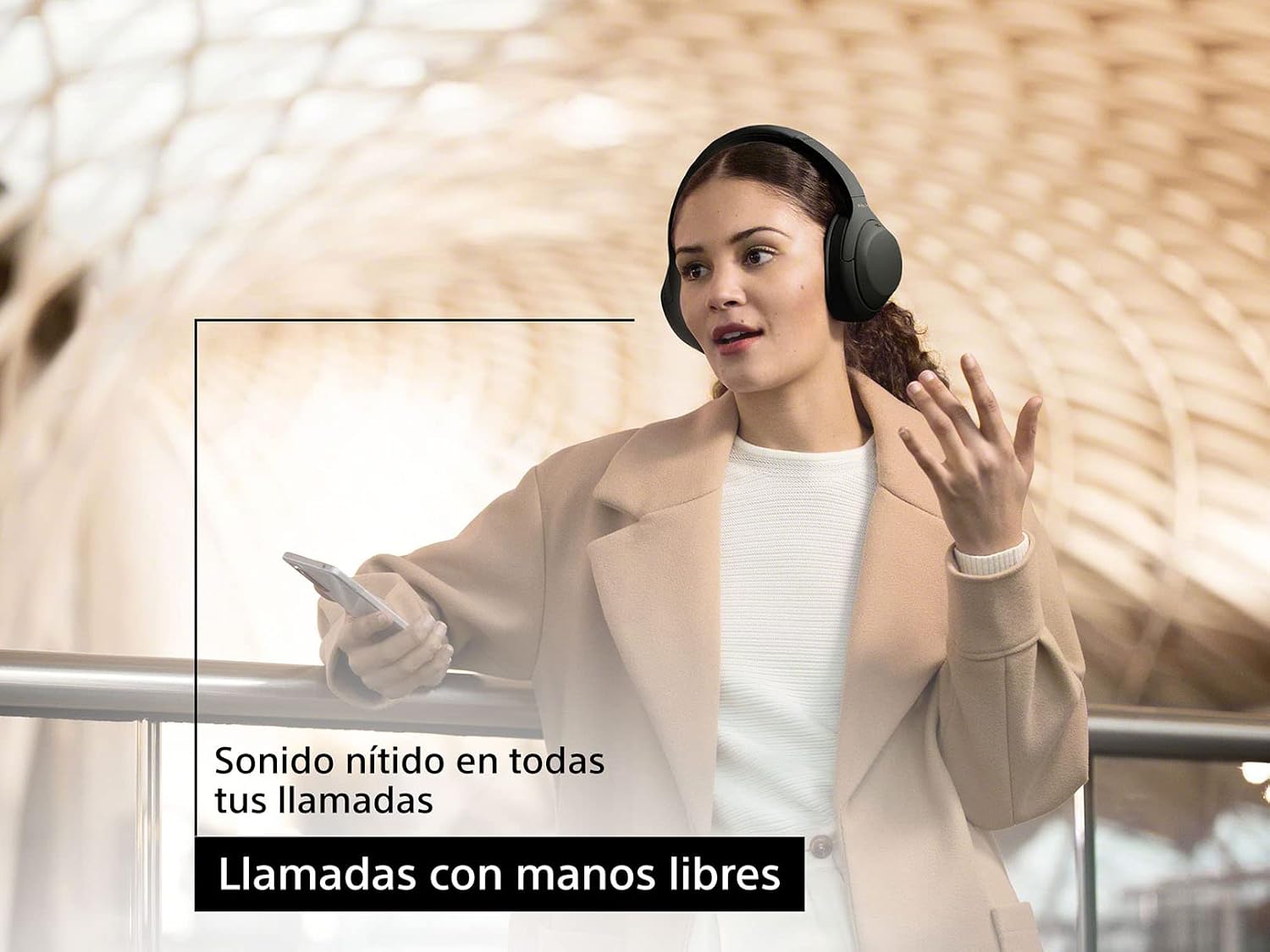Sony WH-1000XM4 Wireless Premium Noise Canceling Overhead Headphones - 30hr Battery Life, Over Ear Style with Mic for Phone-Call and Alexa Voice Control - Black International Version