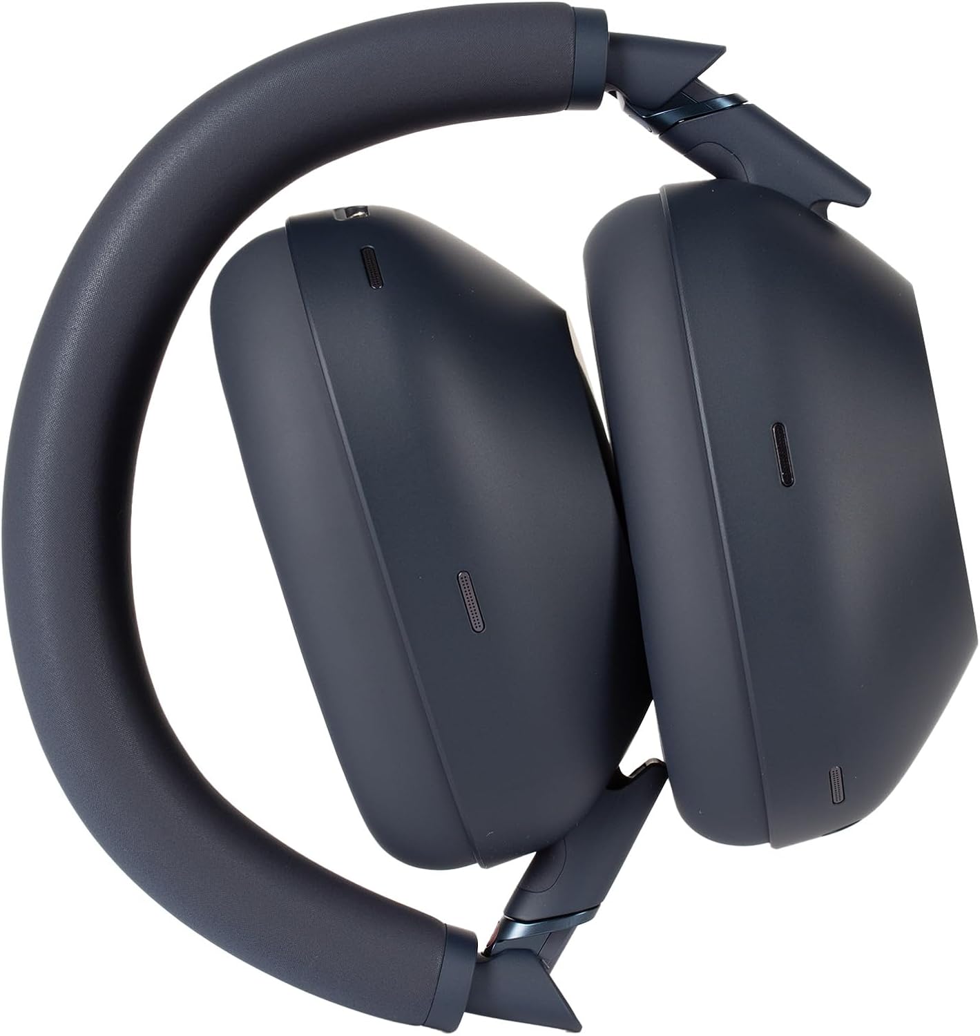 Sony WH-1000XM6 Wireless Noise Canceling Headphones (Blue) Foldable Over-Ear Bluetooth Headset | Hi-Res Audio, 30-Hour Battery, LDAC, Multipoint with USB Wall Adapter and Microfiber Cleaning Cloth