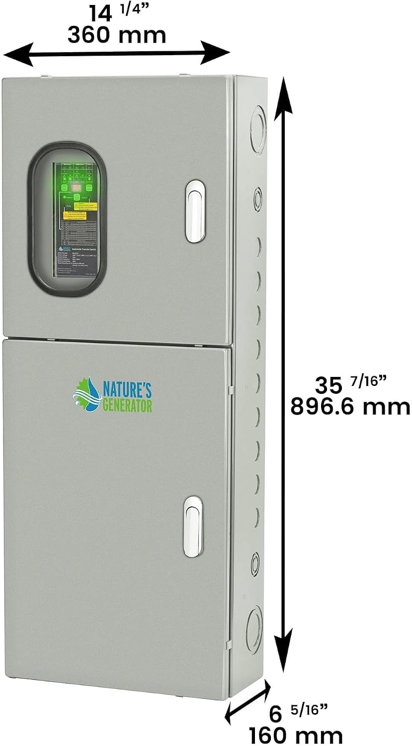 Nature's Generator 125A Automatic Transfer Switch 24 space / 48 circuit
