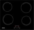 CDV 6000W Built-in Induction Cooktop 4 Burners, 24 Inch Electric Cooktop Touch Control Ceramic Glass Plate 9 Power Levels Fast Heating Child Safety Lock