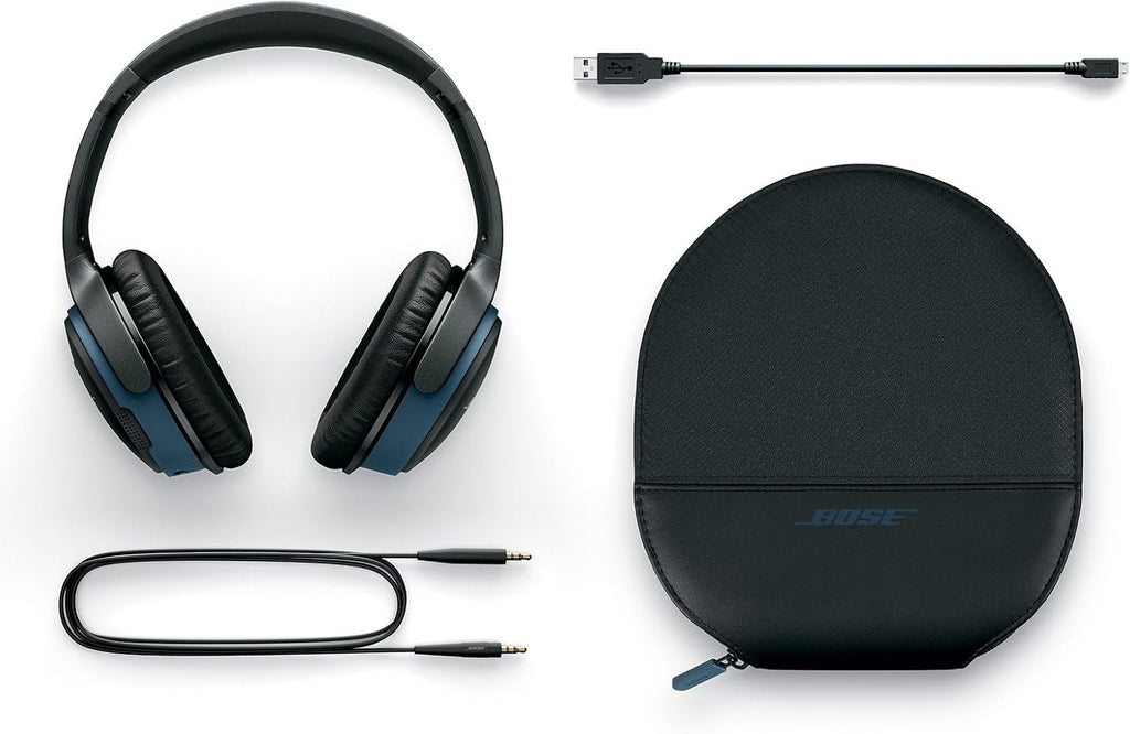 Bose SoundLink around-ear wireless headphones II Black (Renewed)