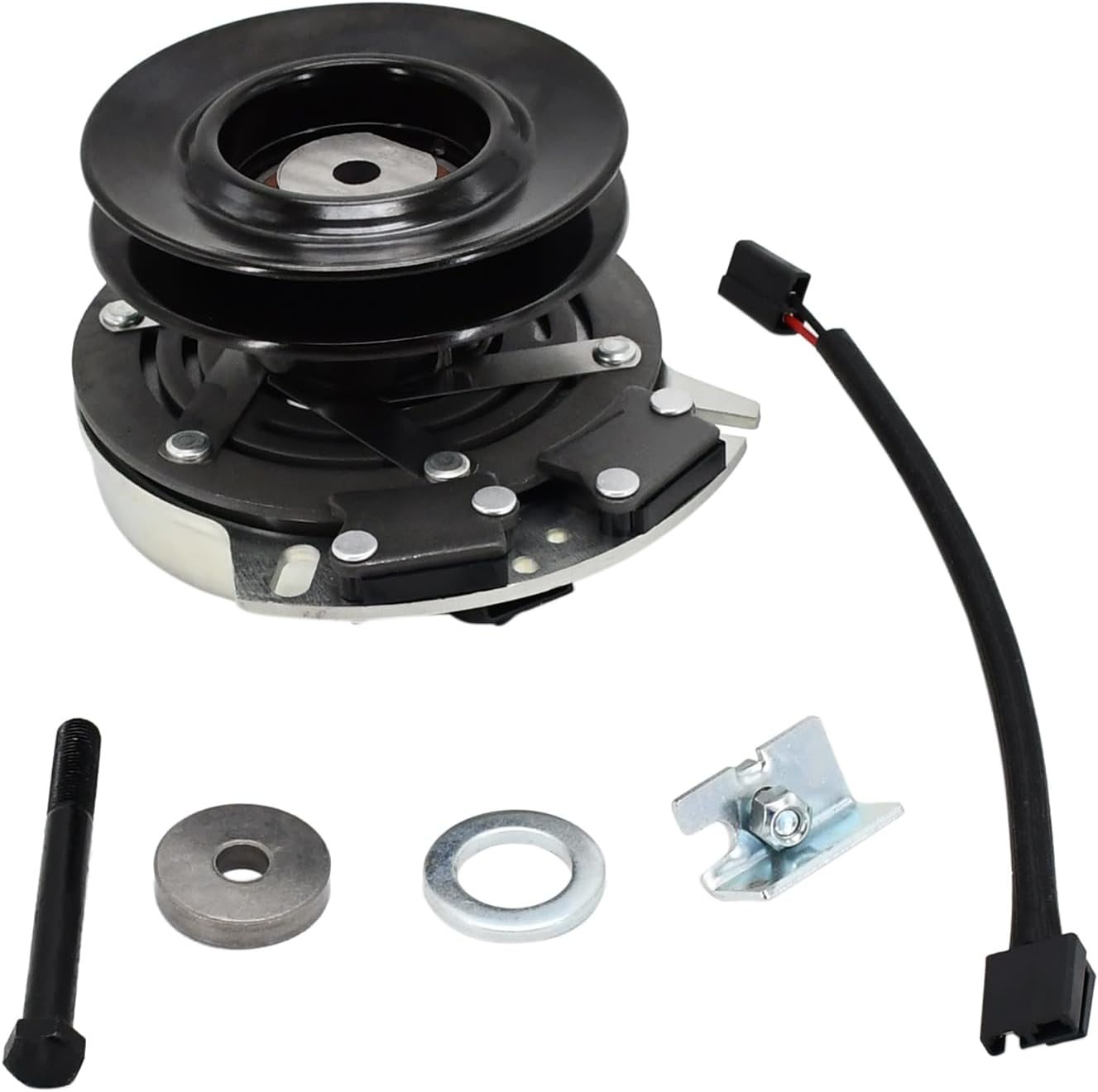 Electric PTO Clutch Replace for MTD Cub Cadet Craftsman Troy-Bilt Sears White Huskee Bolens: 917-04622 717-04183 717-04622 917-04183 GT1A-MT09; for Warner 5219-99; for Oregon 33-255; for Xtreme X0391;