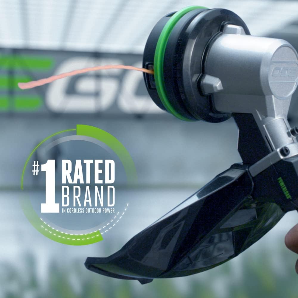 EGO POWER+ String Trimmer, Battery Powered, 15' Trimmer for Weeds and Grass with POWERLOAD and Carbon Fiber Split Shaft, Includes 56V 2.5Ah Battery and Charger - ST1521S
