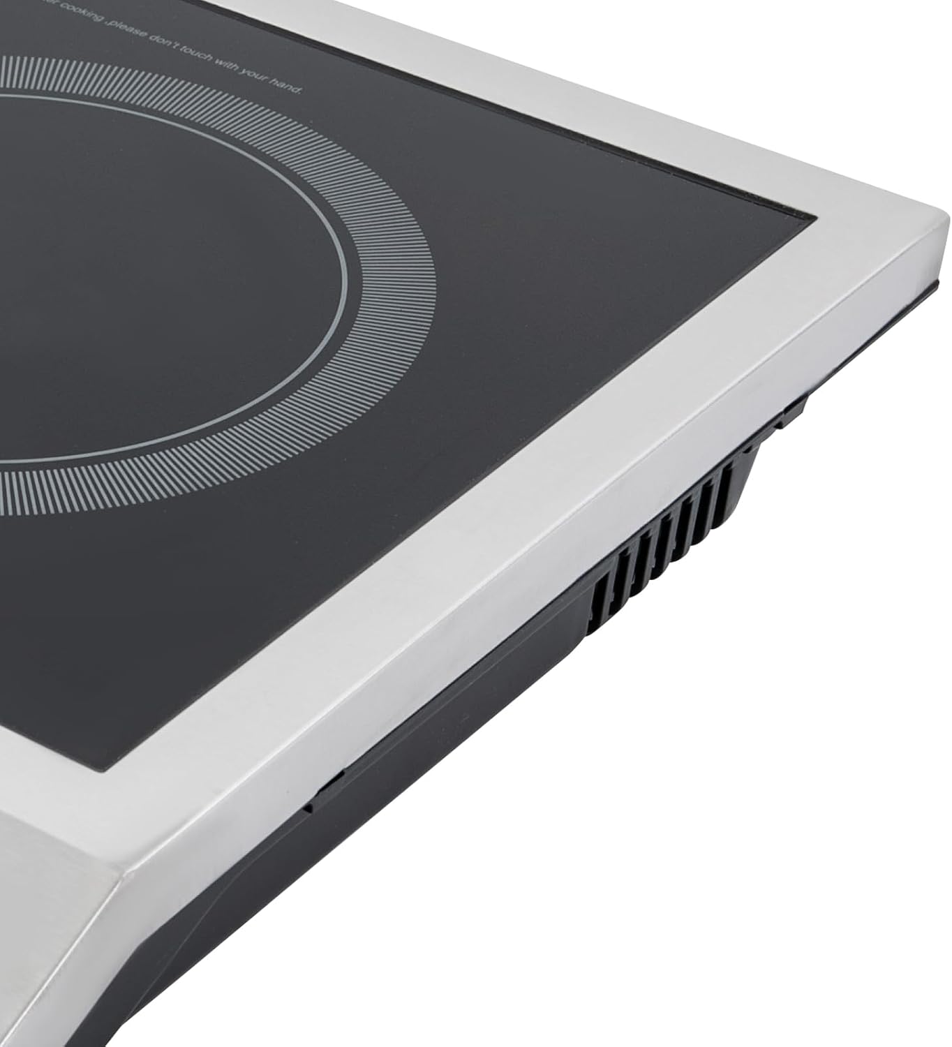 Professional Portable Induction Cooktop, Commercial Countertop Induction Burner, 3500W Induction Stove with Timer Function, 8 Temps from 176-518°F, Hot Plate for Home Kitchen RV