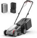 Litheli Lawn Mower Cordless 14 in, Grass Cutter Machine for 2800 Sq. Ft, Lawnmower with Brushless Motor, Cutting Height from 1 in to 2.5 in, Includes 1 * 5.0 Ah Battery and Charger