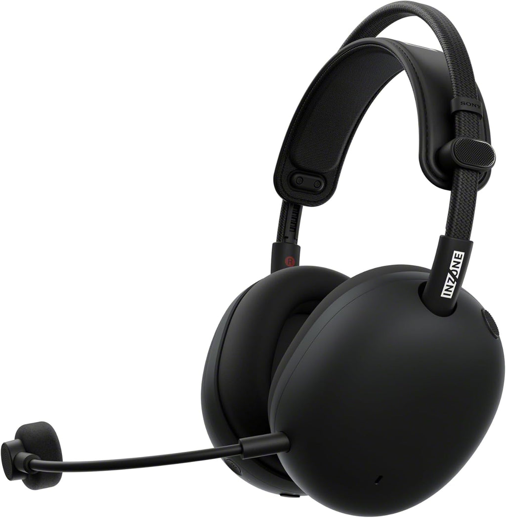 Sony INZONE H9 II Wireless Noise Canceling Gaming Headset, WH-1000XM6 Drivers, Lightweight, Detachable Cardioid AI Mic, 2.4GHz and Bluetooth, Soft Case, for PC, PS5, Switch, and Mobile, Black