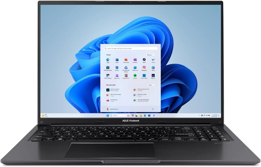 ASUS Vivobook 16 Laptop, 16â€ WUXGA (1920 x 1200) 16:10 Display, Intel Core i7-13700H CPU, Intel Iris Xáµ‰ Graphics, 8GB RAM, 1TB SSD, Windows 11 Home, Indie Black, F1605VA-DS74