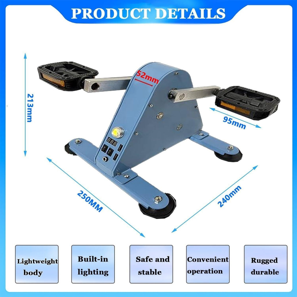 Fitness Power Generation Foot-Operated Generators 100w Portable Foot Pedal Generator,Emergency Portable Generator,Spinning Bike,Manual Emergency Pedal Power Generator,Emergency Power Supply