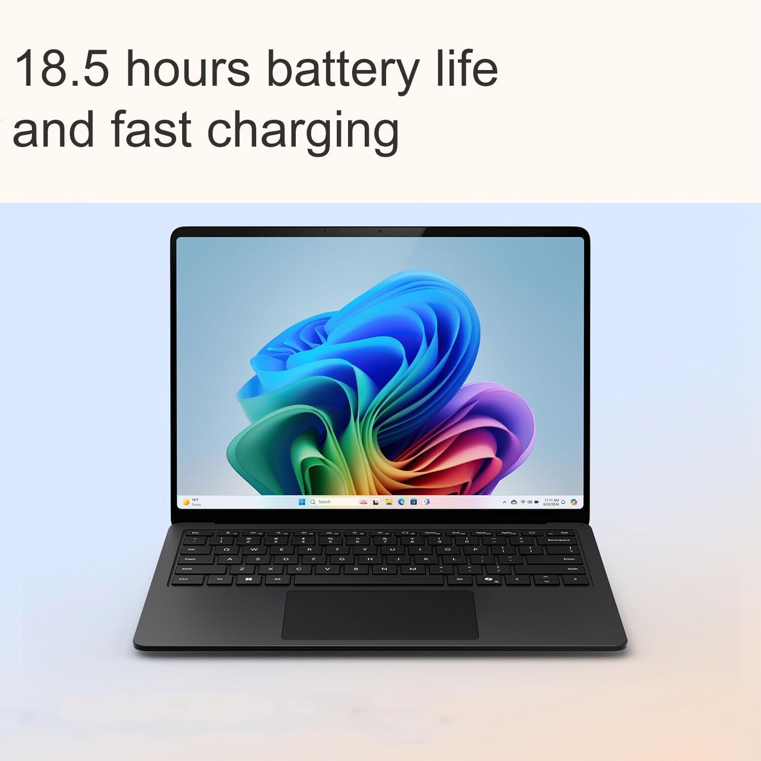 Microsoft Surface Laptop 6 AI PC for Business (13.5' 2K+ Touchscreen, Intel 16-Core Ultra 7 165H (> i7-1355U), 16GB DDR5 RAM, 2TB SSD), 18.5-Hr Long Battery Life, 1080p IR Webcam, Win 11 Pro, Black