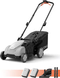 Litheli 40V Lawn Mower Electric, Push Mower, Lawnmower Battery Cordless