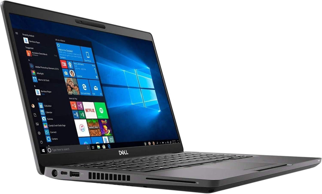 Dell Latitude 5400 14' FHD, Intel Core i5-8265U 1.6GHz, 16GB RAM, 500GB M.2-NVMe, windows 11 Pro 64Bit, CAM, Windows 11 Compatible, Black (Renewed)