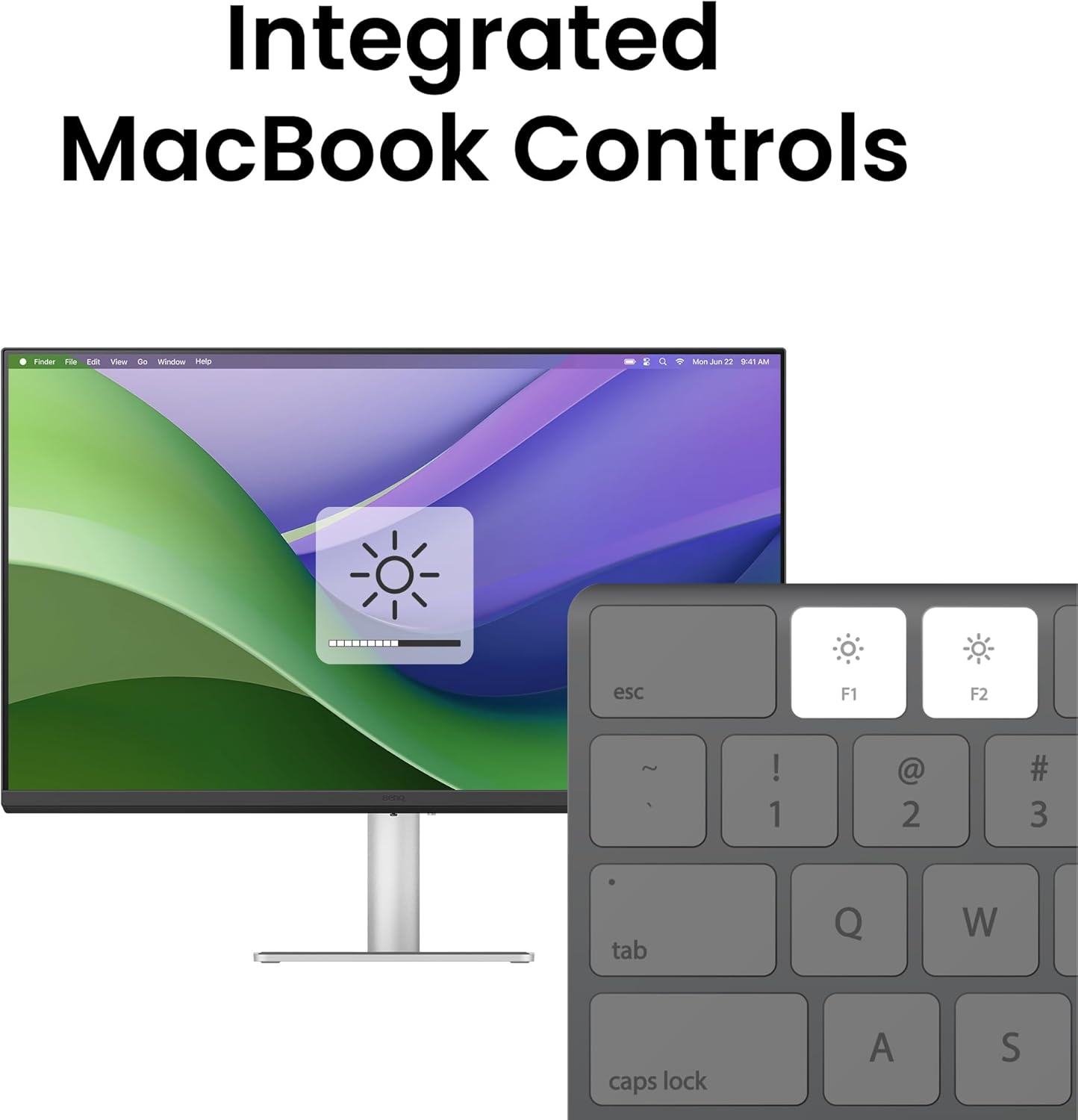BenQ MA320UP 32' 4K 3840x2160 Monitor for MacBook® Pro/Air, Dual USB-C, 90W Power Delivery, Mac Color Match, USB Hub, Brightness & Volume Control on Mac, Height & Tilt Adjustable Stand, P3 Color Gamut