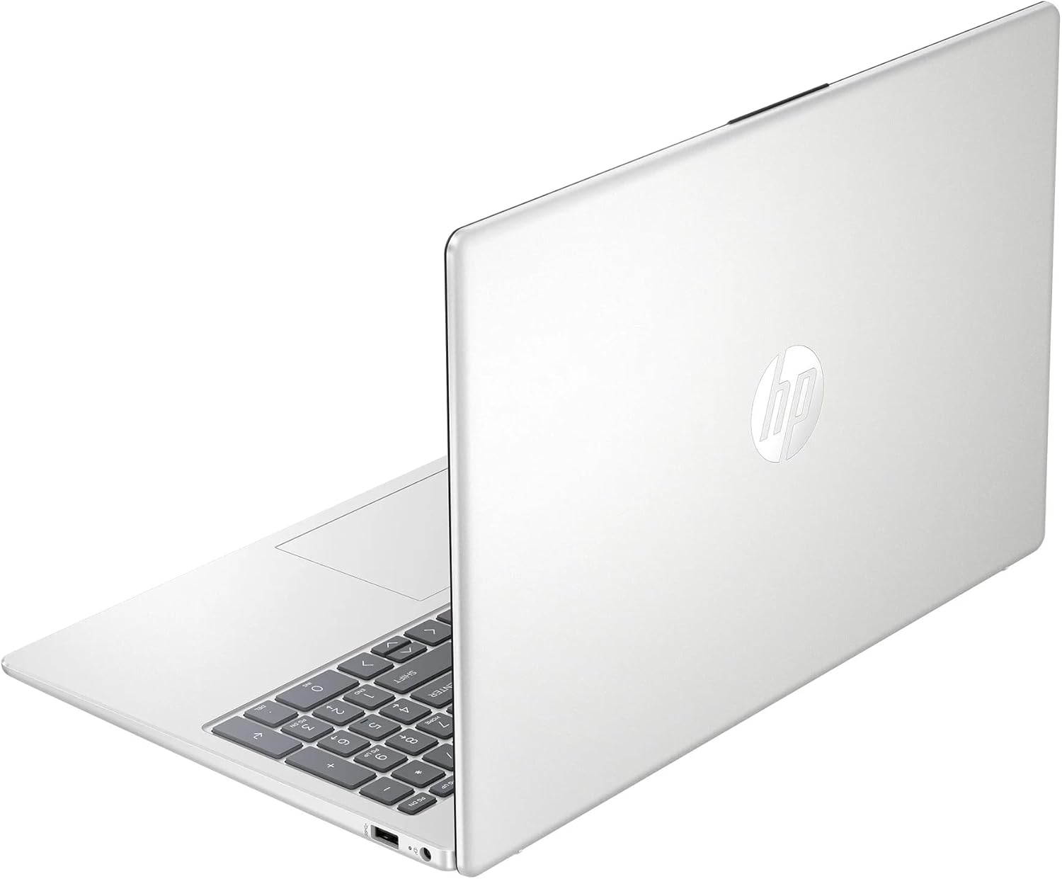 HP 15.6' FHD Laptop, Intel Core i3-1215U, 8GB RAM, 256GB SSD, Silver, Windows 11 Home, 15-dy5131wm