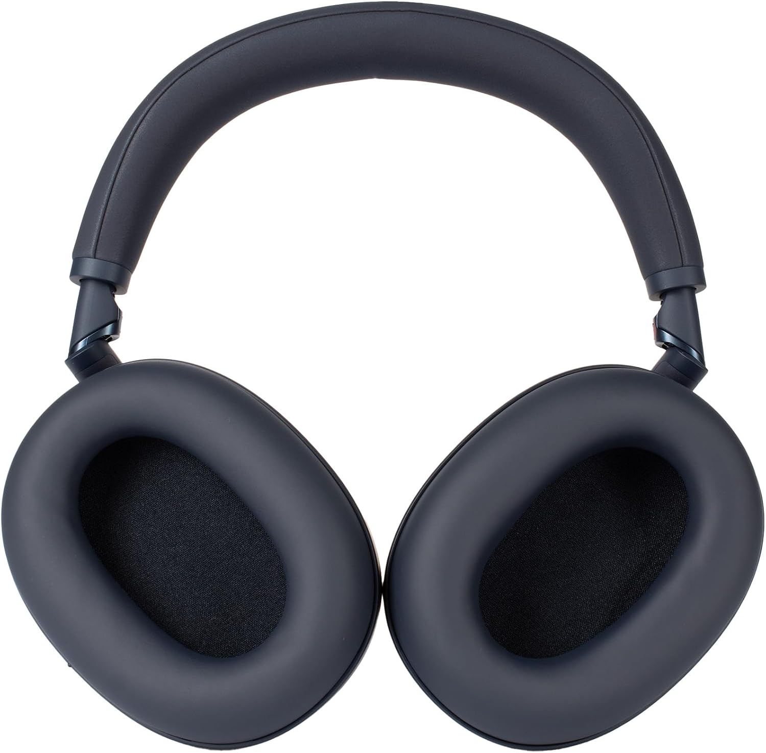 Sony WH-1000XM6 Wireless Noise Canceling Headphones (Blue) Foldable Over-Ear Bluetooth Headset | Hi-Res Audio, 30-Hour Battery, LDAC, Multipoint with USB Wall Adapter and Microfiber Cleaning Cloth