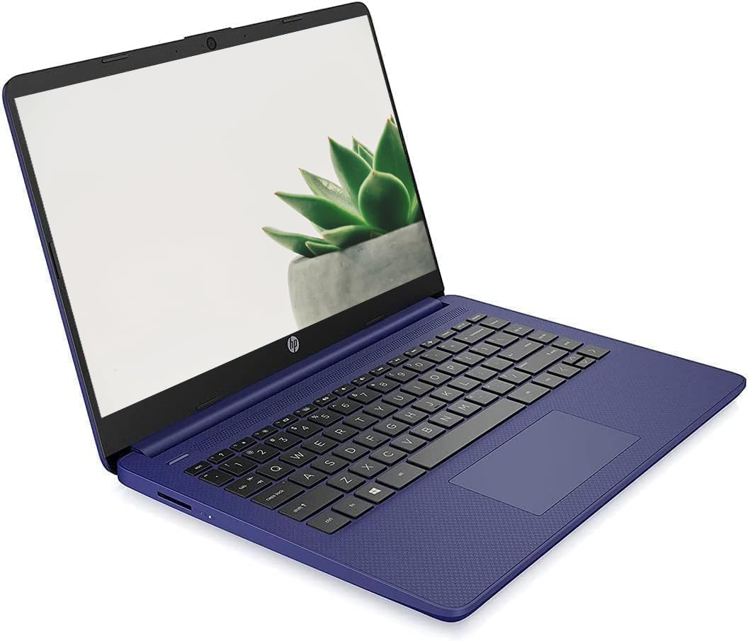 HP Portable 13.8' HD Touchscreen IPS Laptop, Intel Celeron N Processor Up to 2.78GHz, 4GB DDR4, 64GB SSD, HDMI, Webcam, Bluetooth, Windows 11, Dale Blue (Renewed)