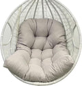 Swing hanging basket seat cushion, hanging basket chair cushion, thickened hanging egg chair cushion, waterproof egg swing chair cushion, light gray