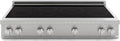 48 Inch Professional Induction Cooktop with 7 Burners, Durable Ceramic Glass, Flexible Zones, Precision Control - Stainless Steel