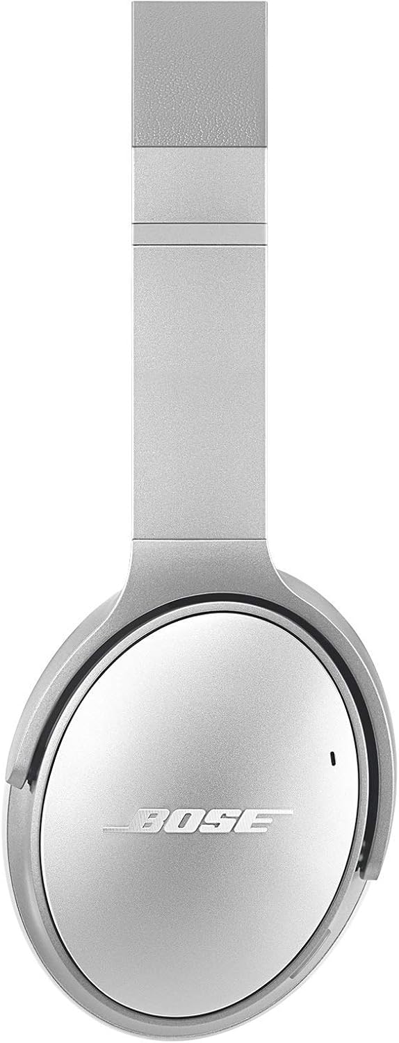 Bose QuietComfort 35 Wireless Headphones II - Stereo - Silver - Wired/Wireless - Bluetooth - 29.5 ft - Over-The-Head - Binaural - Circumaural - 3.93 ft Cable - Noise (Renewed)