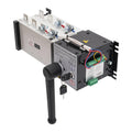 Dual Power Automatic Transfer Switch (ATS) 4P 250A 110V, Heavy-Duty Changeover Switch with Key Lock, for Generator Backup Power, Manual/Auto Mode, for Commercial/Industrial Use