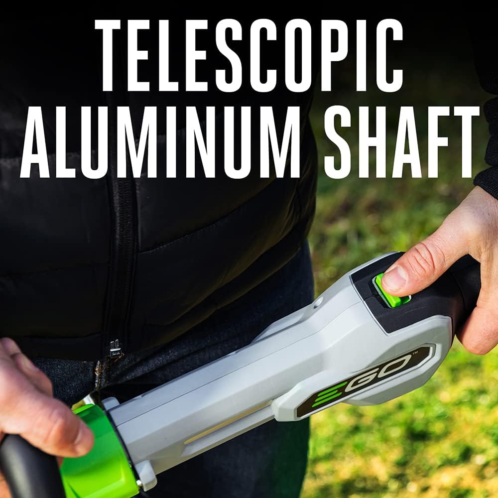 EGO POWER+ Combo, Cordless Trimmer and Blower, 15' Trimmer for Weeds and Grass with POWERLOAD and Cordless Electric 670 CFM Blower, Includes 56V 4.0Ah Battery and Charger - ST6703LB