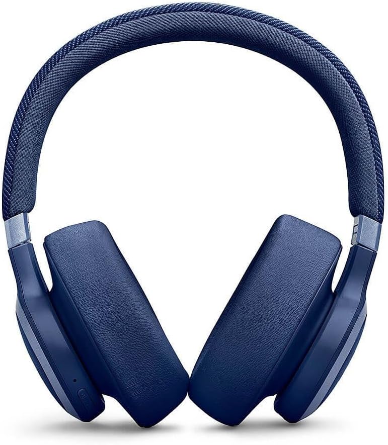 JBL LIVE770NCBLU Live 770NC Wireless Over-Ear Adaptive Noise Canceling Headphones - Blue