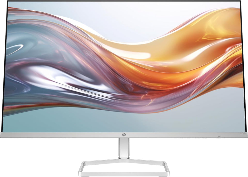 HP Series 5 27 inch FHD Monitor, Full HD Display (1920 x 1080), IPS panel, 99% sRGB, 1500:1 contrast ratio, 300 nits, Eye Ease, 527sw (2024) (Renewed)