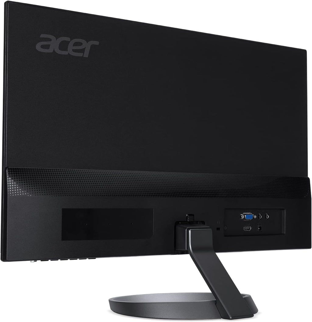 acer R242Y Gyi 23.8' IPS Full HD Zero-Frame Gaming Office Monitor | Adaptive-Sync Support (FreeSync Compatible) | Up to 120Hz Refresh | 1ms (VRB) | Native 1500:1 | 99% sRGB | Tilt | HDMI & VGA Ports