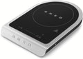 SMEG 1800W Portable Induction Cooker – Collezione Collection | Single-Burner Induction Hob with Probe, 9 Power Levels + Boost, Touch Controls — Travel/RV/Compact Kitchen-Black