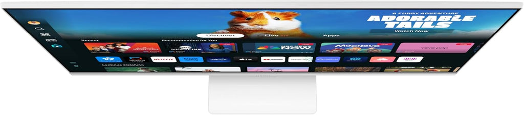 SAMSUNG 32-Inch M5 (M50D) Series FHD Smart Monitor with Streaming TV, Speakers, HDR10, Gaming Hub, Multiple Ports, Workout Tracker, Vision Accessibility Tools, LS32DM501ENXZA, 2024