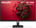 Philips 27E1N1800A 27' IPS 4K UHD (3840 x 2160) Monitor, Built-in Speakers, HDR 10, AMD FreeSync, LowBlue Mode, Flicker-Free, VESA, 4Yr Advance Replacement Warranty