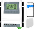 MOES Smart Automatic Transfer Switch for Off Grid Solar Wind System, Dual Power Controller 80A 8Kw Provides Automatic Power Switching Between Inverter and AC 110V, 220V, APP Remote Control with Hub
