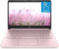 HP Portable 13.8' HD Touchscreen IPS Laptop, Intel Celeron N Processor Up to 2.78GHz, 4GB DDR4, 64GB SSD, HDMI, RJ45, Webcam, Bluetooth, Windows 11, Pastel Pink (Renewed)