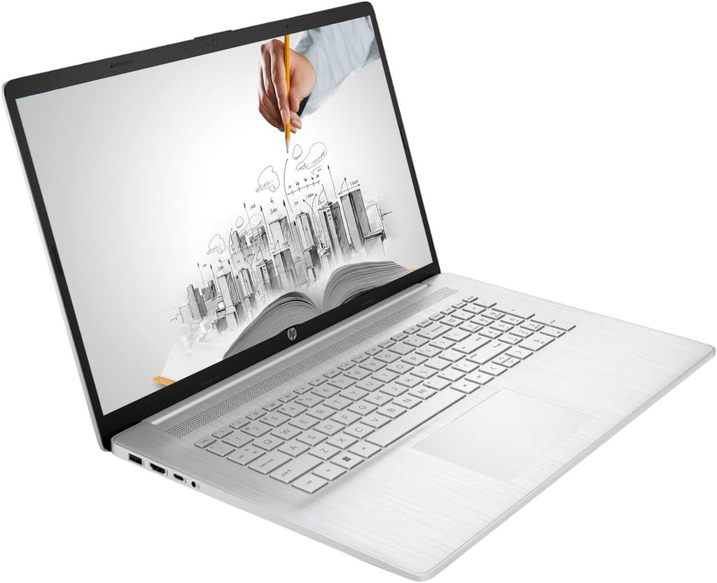 HP 17 Business Laptop, 17.3' HD+ Display, 11th Gen Intel Core i3-1125G4 Processor, 16GB RAM, 1TB SSD, Wi-Fi, HDMI, Webcam, Windows 11 Pro, Silver