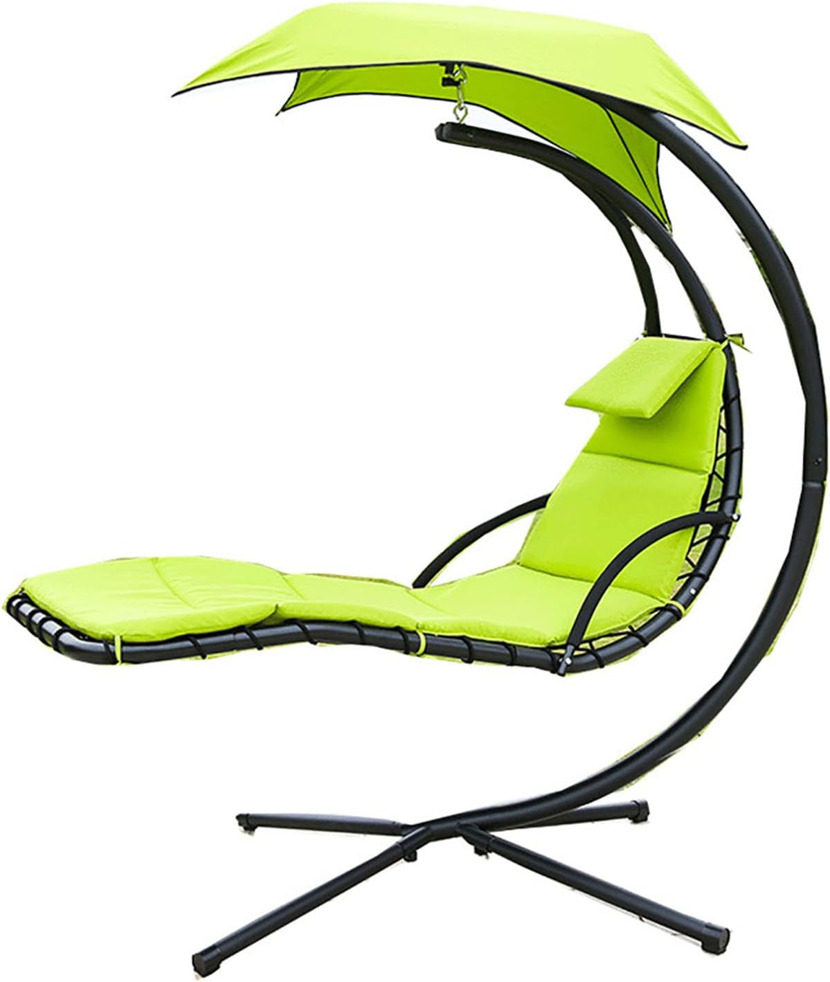 GARCAN Hanging Chair Cushion, Swing Chair Replacement Cushion, Replacement Cushion Pad and Umbrella for Hanging Lounge Chair Outdoor Chaise Hanging Hammock Chair Pillow Pad, Waterproof Soft Fabric,C
