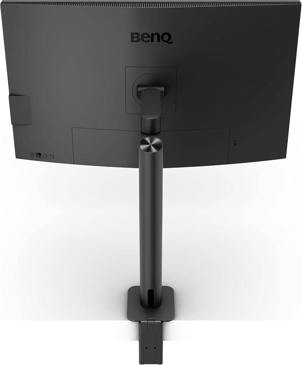 BenQ PD3205UA AQCOLOR 32' 4K UHD Ergo Arm Mac-Ready Monitor, 99% Rec.709 & sRGB, IPS, Built-in Ergo Mount, ICCSync, Uniformity, Delta E≤3, Factory-Calibrated, Pantone, USB-Hub, USB-C (90W)