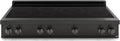 48 Inch Professional Induction Cooktop with 7 Burners, Durable Ceramic Glass, Flexible Zones, Precision Control - Black Stainless Steel