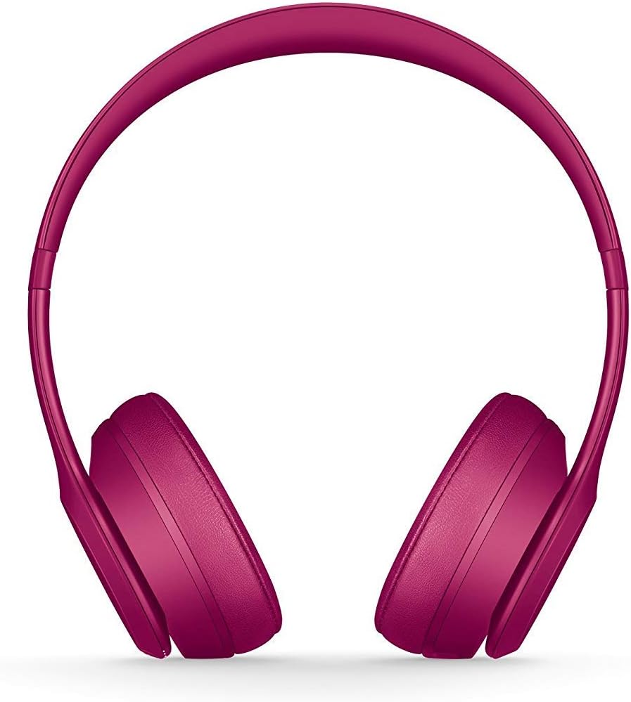 Beats by Dre Solo 3 Wireless On Ear Headphone Neighborhood Collection Brick Red (Renewed)