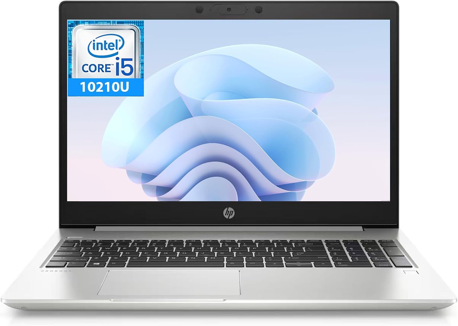 HP ProBook 450 G7 Laptop, 15.6-inch HD Notebook, Intel Core i5-10210U 4 Core, 16GB RAM, 256GB SSD, HDMI, USB-C, Webcam, Windows 11 Pro (Renewed)