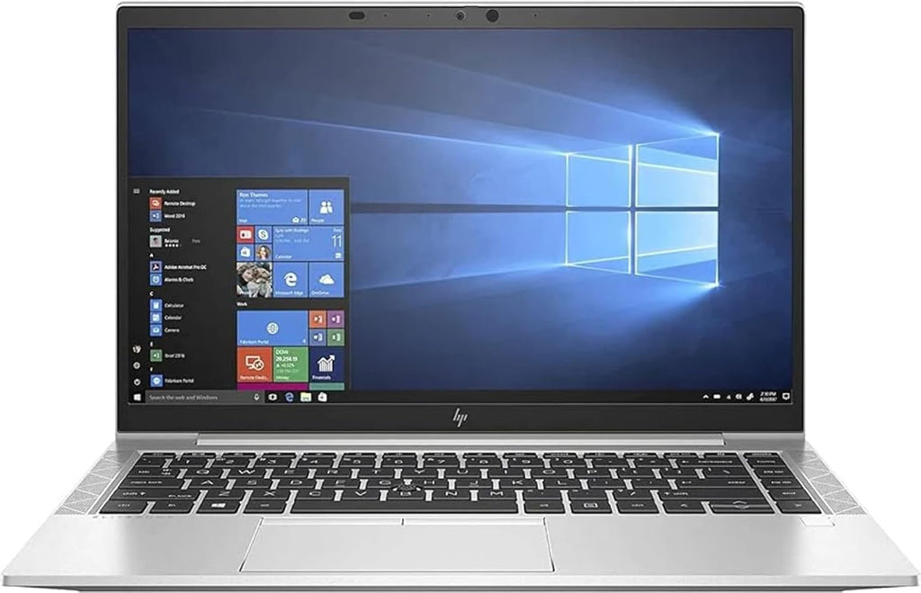 HP EliteBook 840 G7 14' Laptop, Intel Core i5-10th Gen, 16GB RAM, 256GB SSD, Win11 Pro (Renewed)