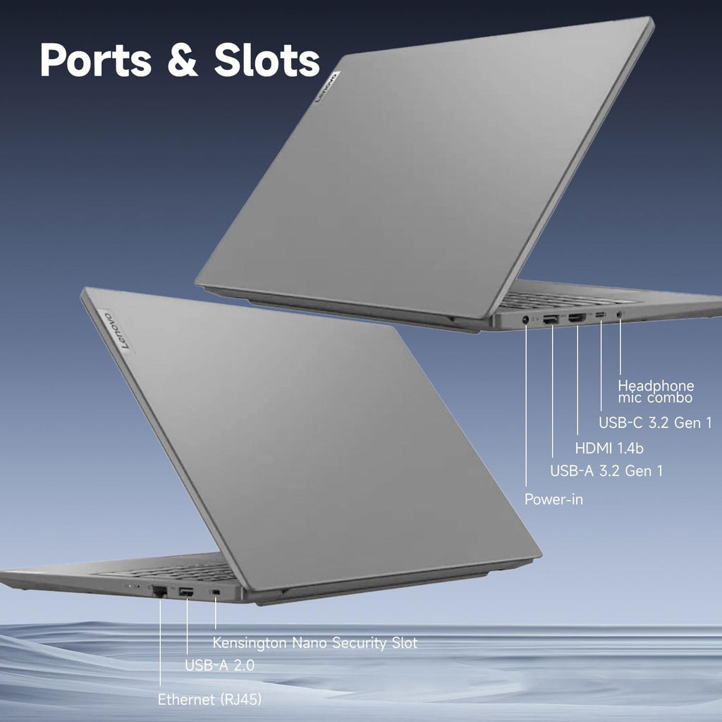 Lenovo V15 Business Laptop | 15.6' FHD Anti-Glare | Intel Core i7-13620H | 16GB RAM | 512GB SSD | HDMI | Numeric Keypad | Webcam | Wi-Fi 6 | Windows 11 Pro | Bundle with Thunderobot Wireless Mouse