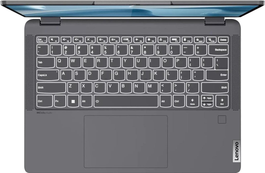 Lenovo Flex 5i 14' Touchscreen 2-in-1 Laptop | Intel Core i5-1235U Processor | 8GB RAM | 512GB SSD | Intel Iris Xe Graphics | Backlit | Fingerprint | Windows 11 S | Bundle with Grey Bag