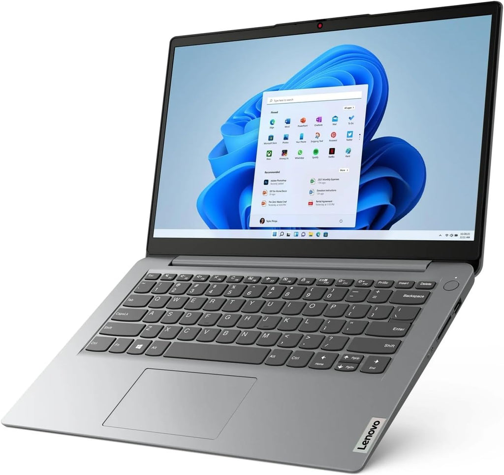 Lenovo IdeaPad 1i 14' Laptop. Intel Celeron N4500, 4GB, 128GB eMMC 82LV0075US (12-mo. Microsoft 365 Included)