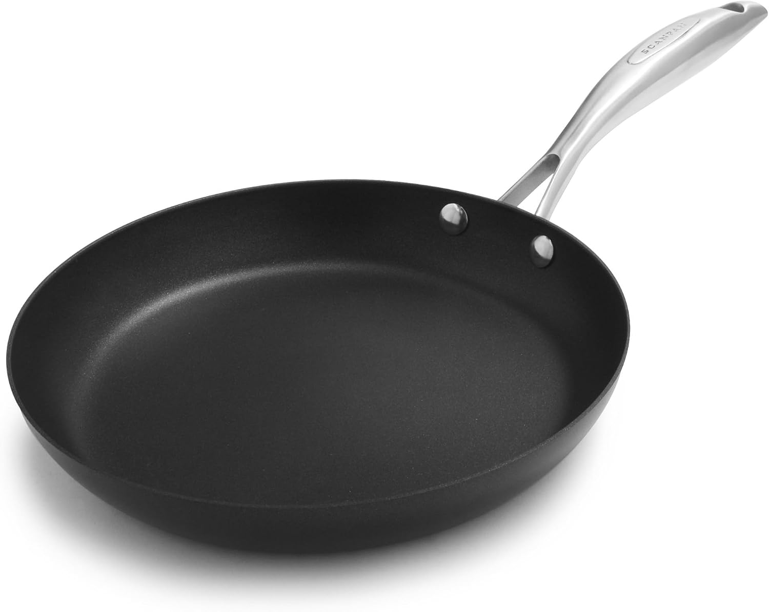 Scanpan Pro IQ 9.5 inch Nonstick Fry Pan - Compatible with All Cooktops, Induction Ready, Metal Utensil Safe, Oven Safe to 500°F, Dishwasher Safe