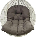 Waterproof Patio Egg Chair Cushion, Hanging Egg Chair Cushion, Thick Rocking Chair Cushion, Hanging Egg Chair Pad, Garden Hanging Basket Chair Seat Pad, Dark Gray