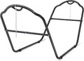 SUNCREAT Universal Steel Hammock Stand Only, Heavy Duty Hammock Stand, Fits 2 Person Hammock 9 to 14 Feet Long, 475-Pound Capacity, Patent Pending, Black