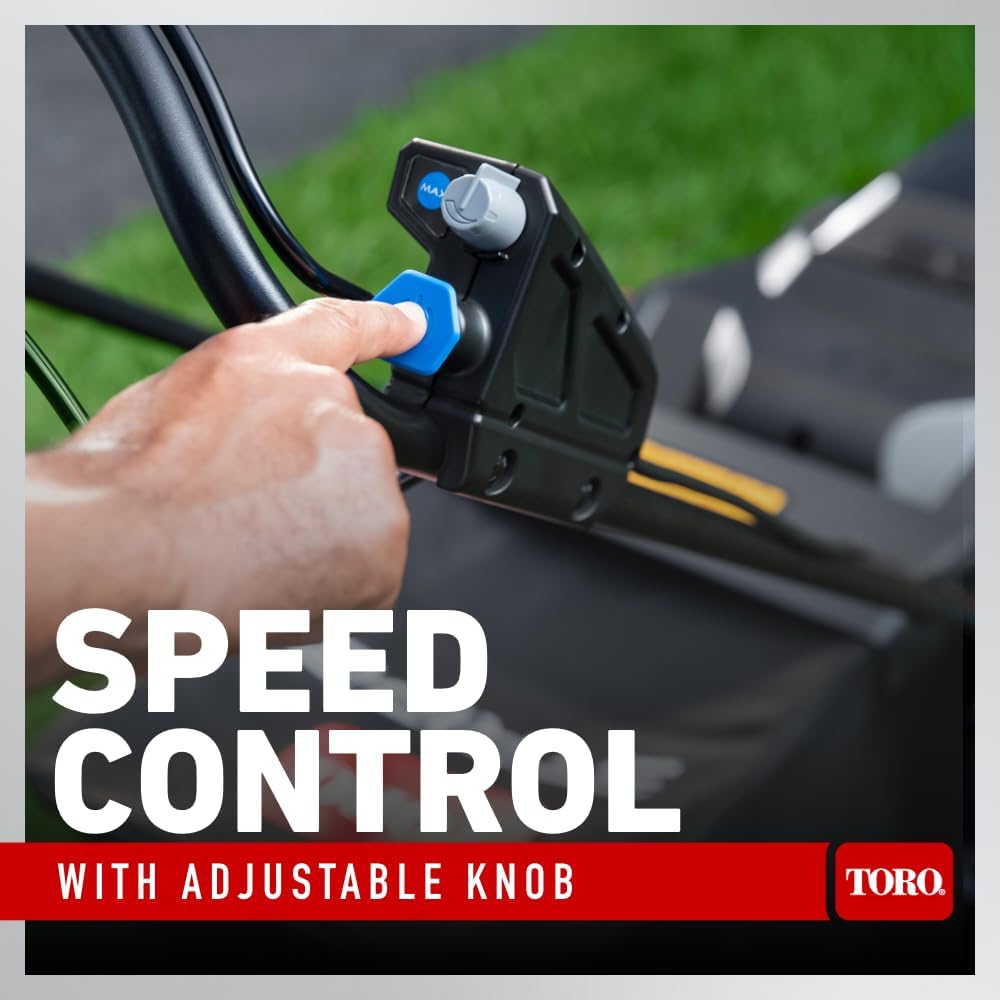Toro 60V MAX* 21 in. Stripe® Dual Blades, Self-Propel Lawn Mower - Battery/Charger Not Included