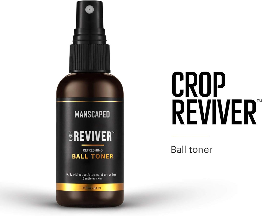 MANSCAPED® Perfect Package 4.0 Kit Contains: The Lawn Mower® 4.0 Electric Trimmer, Ball Deodorant, Body Wash, Performance Spray-on-Body Toner, Four Piece Luxury Nail Kit, Toiletry Bag, 3 Shaving Mats