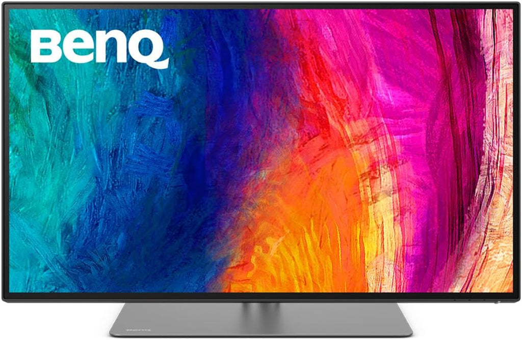 BenQ PD2725U Thunderbolt 3 Monitor for MacBook 27 Inch 4K IPS UHD, AQCOLOR, 100% sRGB & Rec.709, 95% P3, DeltaE≤3, Uniformity, Pantone, Factory-Calibrated, USB Hub, 65W USB-C, Daisy Chain, KVM Switch