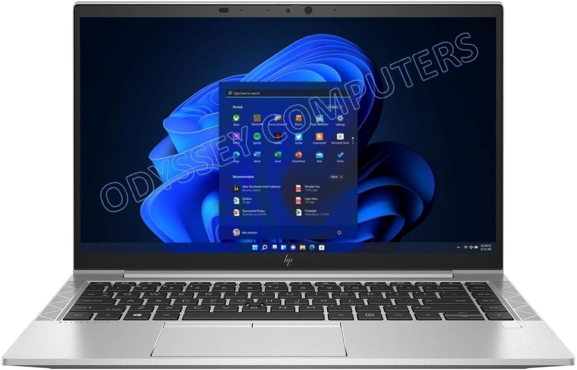 HP EliteBook 840 G7 14' FHD Notebook, Intel Core i5-10210U - 32GB RAM - 512GB NVMe SSD - Windows 11 Pro 64-bit CAM (Renewed)